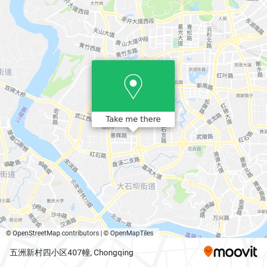 五洲新村四小区407幢 map