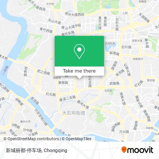 新城丽都-停车场 map