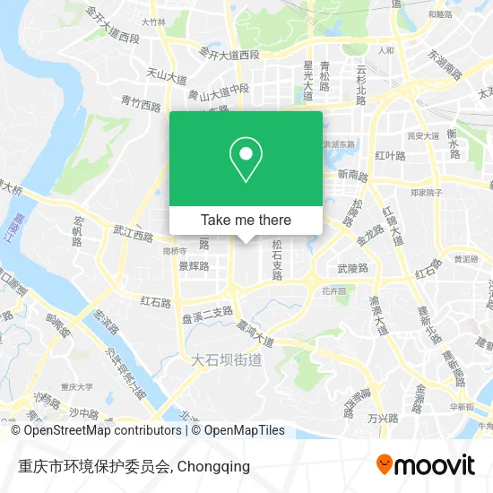 重庆市环境保护委员会 map