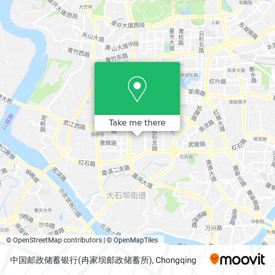 中国邮政储蓄银行(冉家坝邮政储蓄所) map