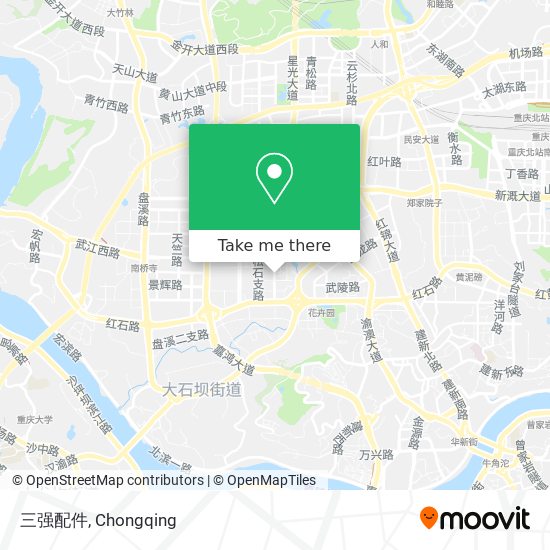 三强配件 map