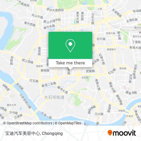 宝迪汽车美容中心 map