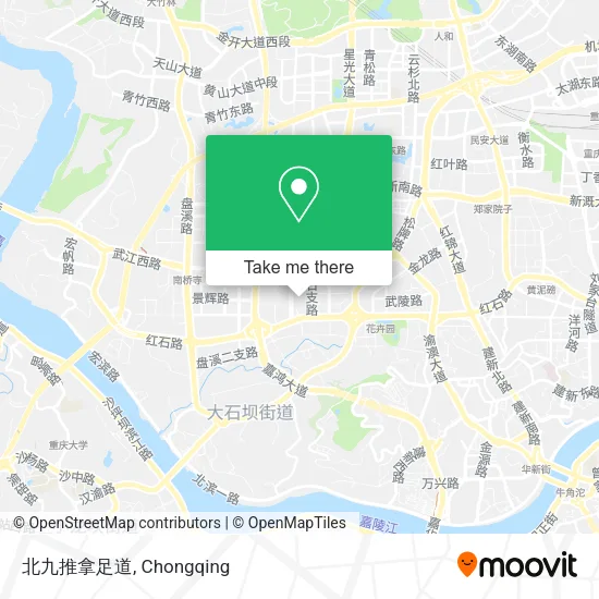 北九推拿足道 map