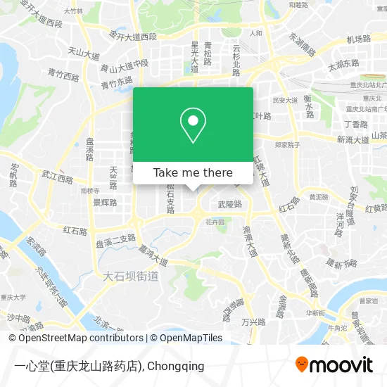 一心堂(重庆龙山路药店) map