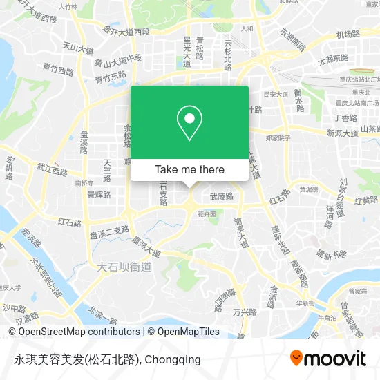 永琪美容美发(松石北路) map