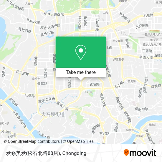 发修美发(松石北路88店) map