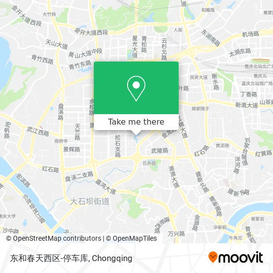 东和春天西区-停车库 map