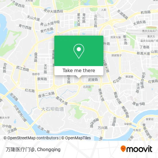 万隆医疗门诊 map