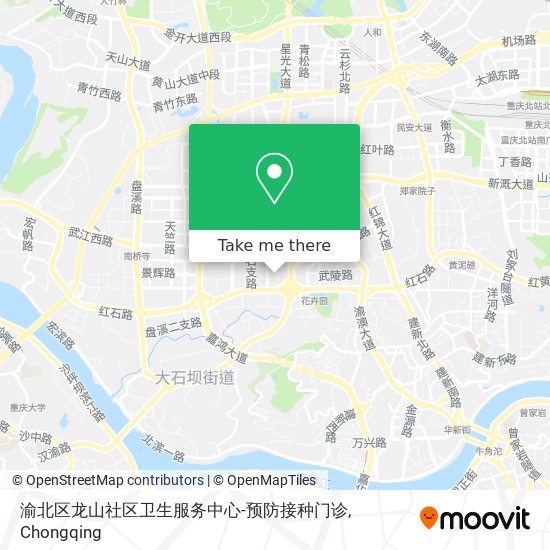 渝北区龙山社区卫生服务中心-预防接种门诊 map
