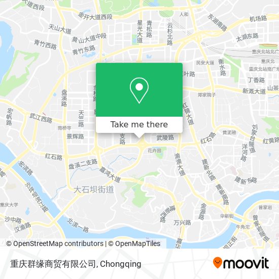 重庆群缘商贸有限公司 map