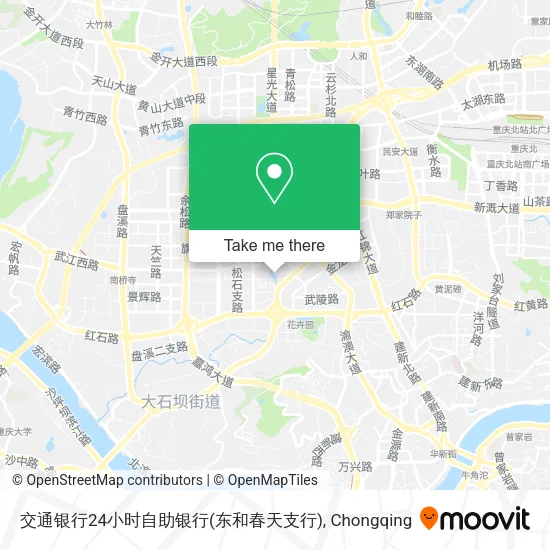 交通银行24小时自助银行(东和春天支行) map
