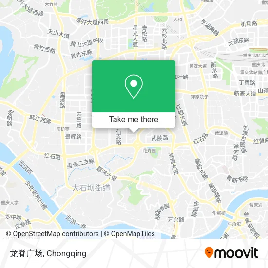 龙脊广场 map