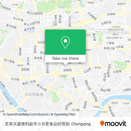 芙蓉兴盛便利超市小月星食品经营部 map