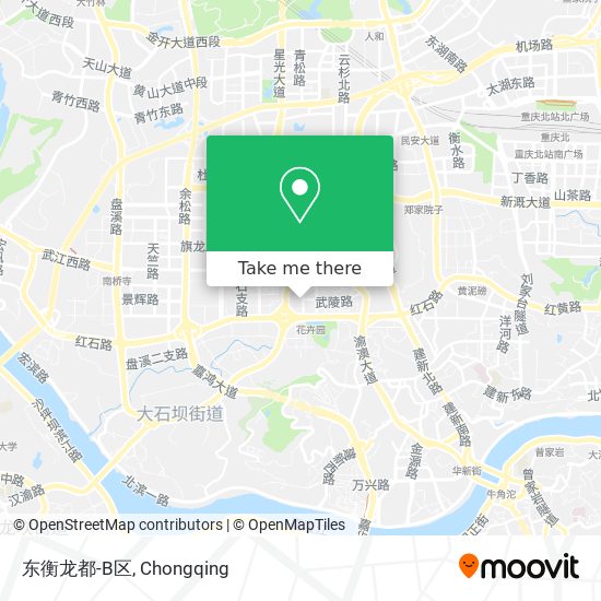 东衡龙都-B区 map