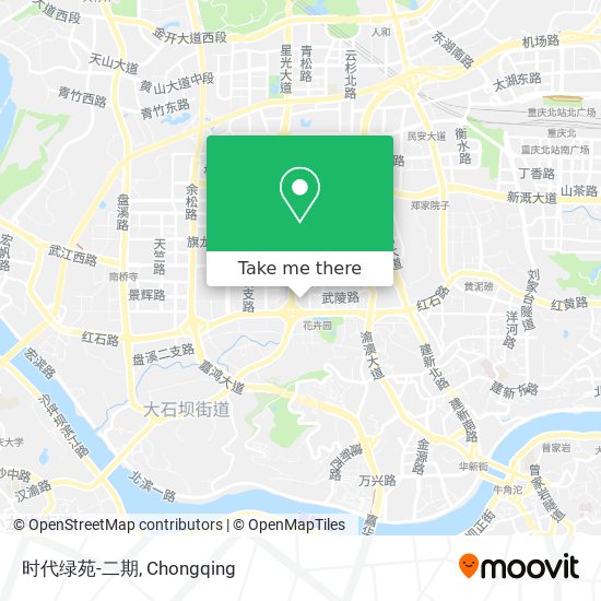 时代绿苑-二期 map