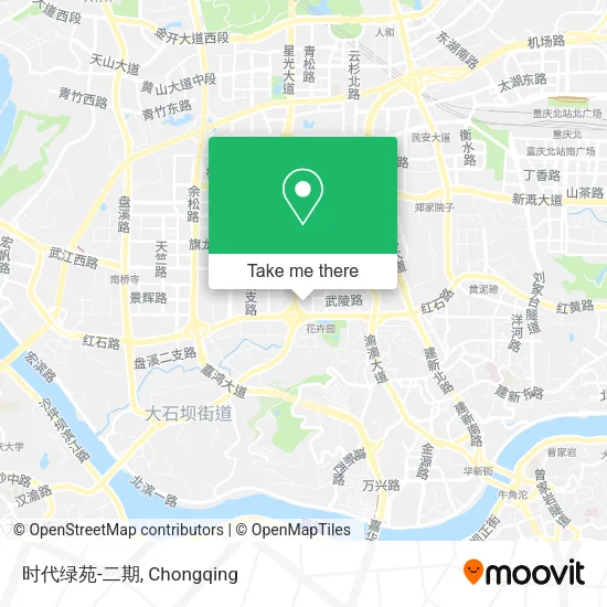 时代绿苑-二期 map