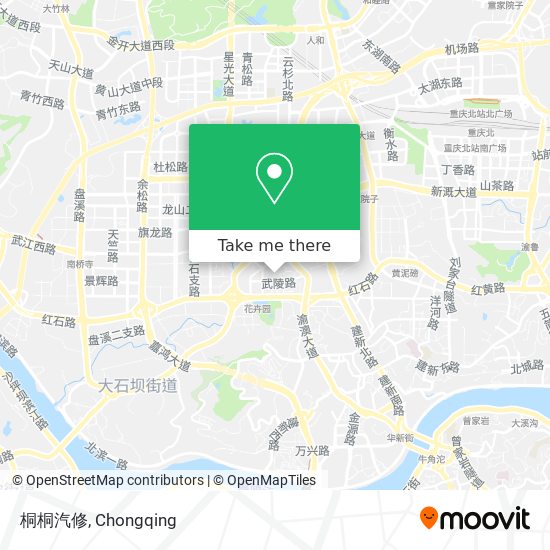 桐桐汽修 map