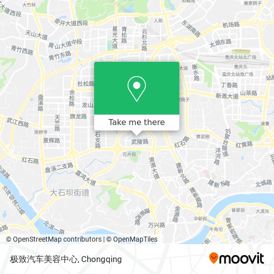 极致汽车美容中心 map