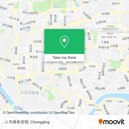 八号商务宾馆 map