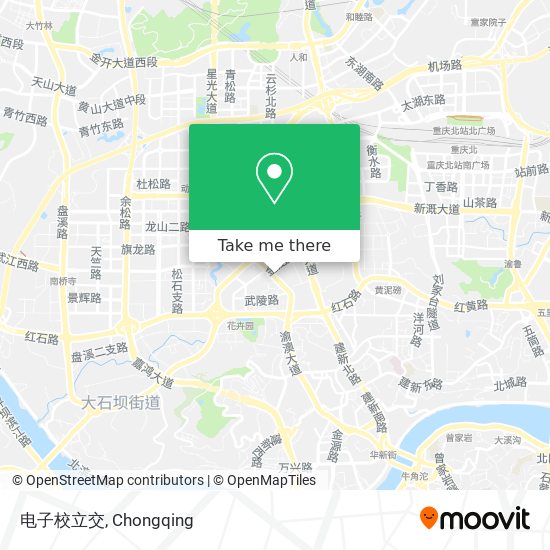 电子校立交 map