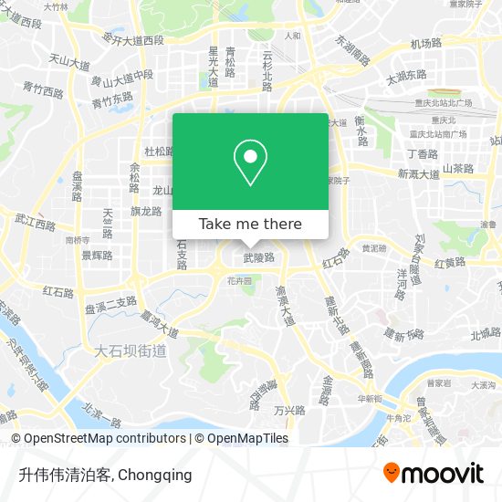 升伟伟清泊客 map