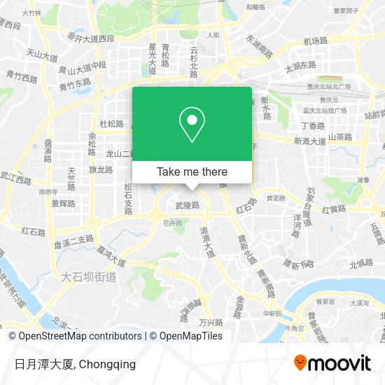 日月潭大厦 map