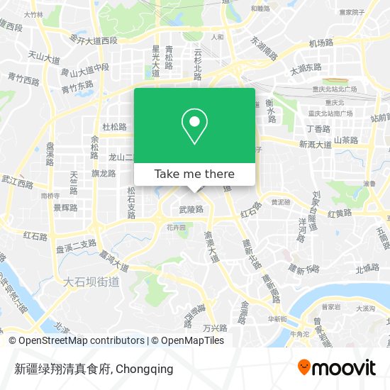 新疆绿翔清真食府 map