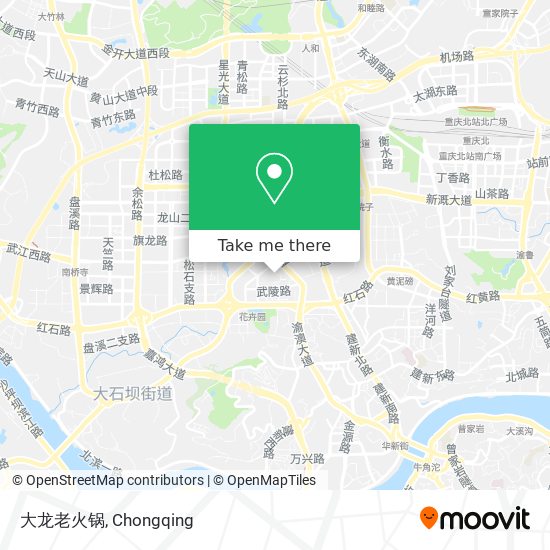 大龙老火锅 map