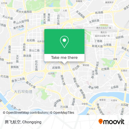 腾飞航空 map