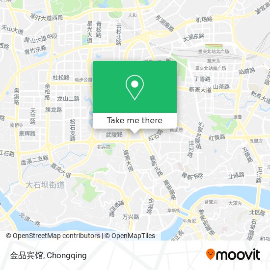 金品宾馆 map