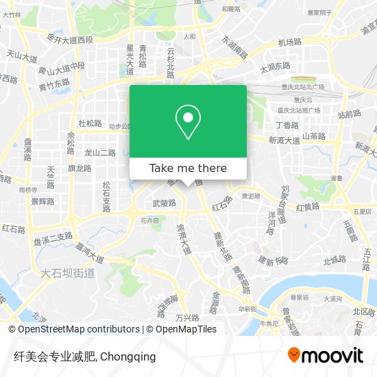 纤美会专业减肥 map