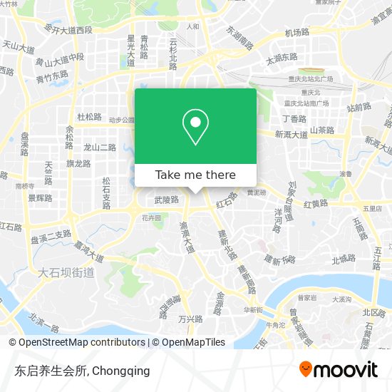 东启养生会所 map