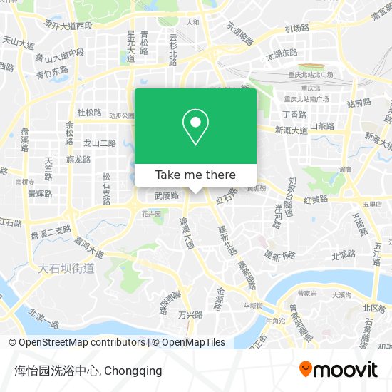 海怡园洗浴中心 map