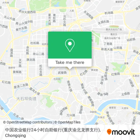 中国农业银行24小时自助银行(重庆渝北龙骅支行) map