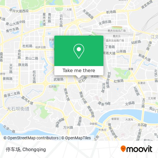 停车场 map