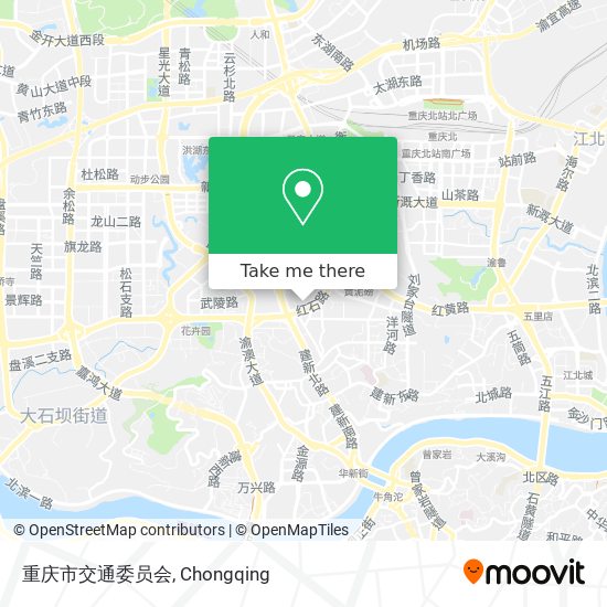重庆市交通委员会 map