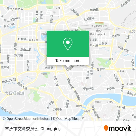 重庆市交通委员会 map
