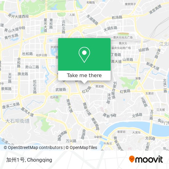 加州1号 map