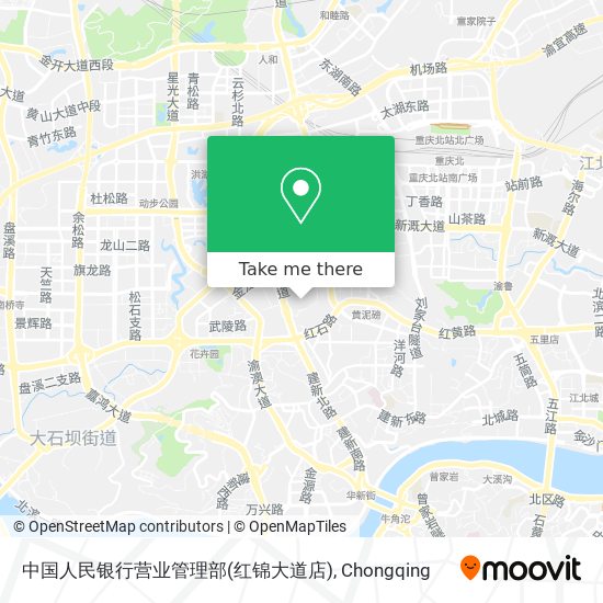 中国人民银行营业管理部(红锦大道店) map