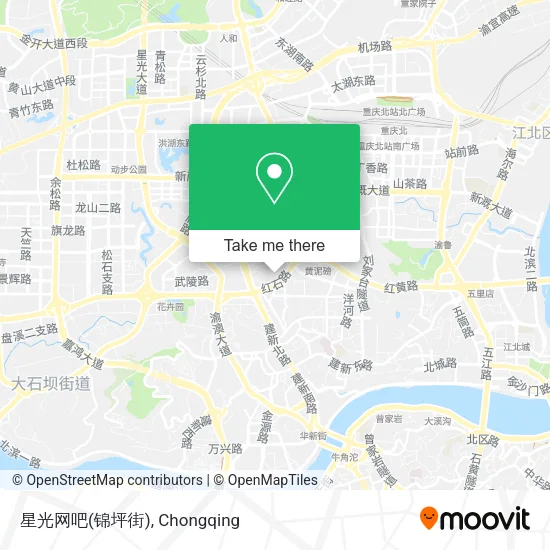 星光网吧(锦坪街) map