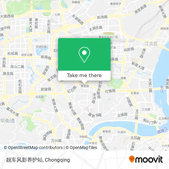 靓车风影养护站 map