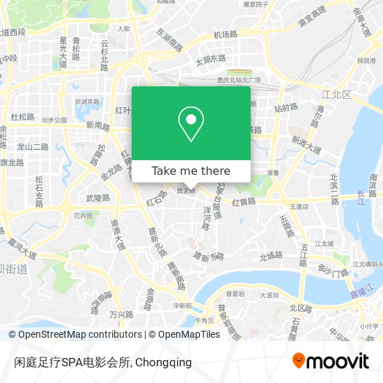 闲庭足疗SPA电影会所 map