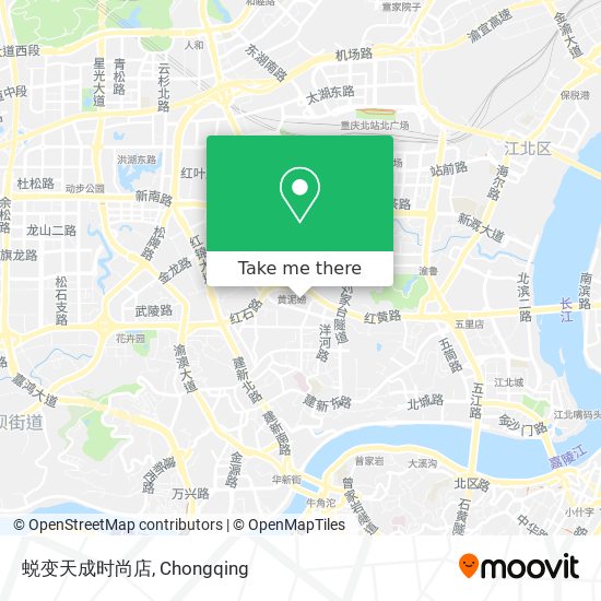 蜕变天成时尚店 map