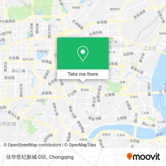 佳华世纪新城-D区 map