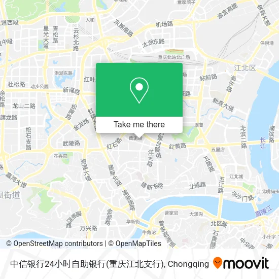 中信银行24小时自助银行(重庆江北支行) map