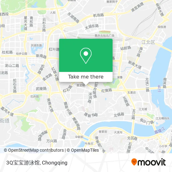 3Q宝宝游泳馆 map