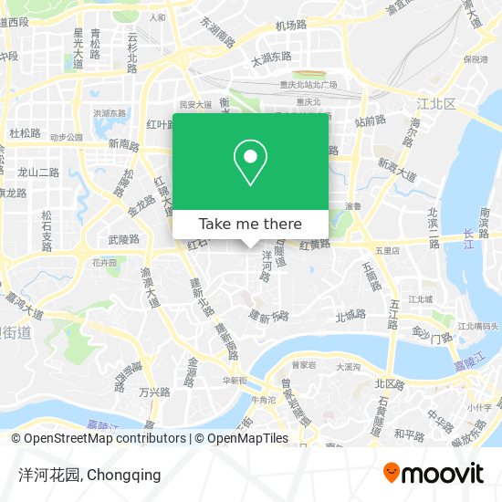 洋河花园 map