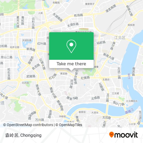 森岭居 map