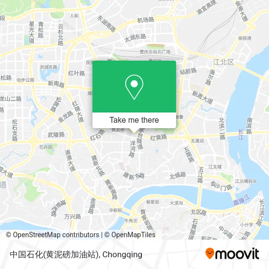 中国石化(黄泥磅加油站) map