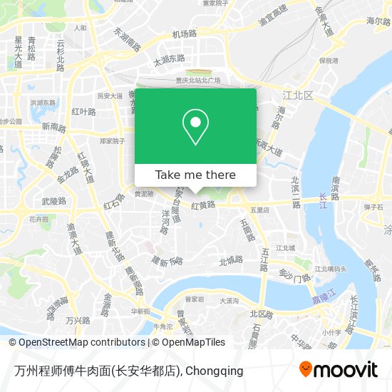 万州程师傅牛肉面(长安华都店) map